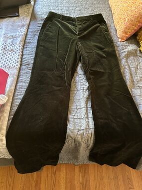 A.L.C Sadie Pant in Mossy